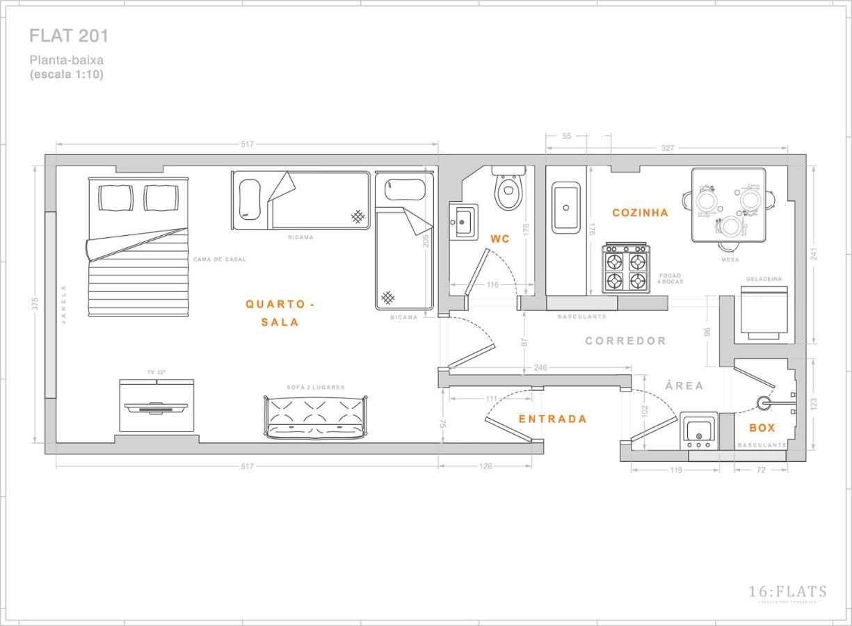 Apartmán Flat 201 Petrópolis Exteriér fotografie